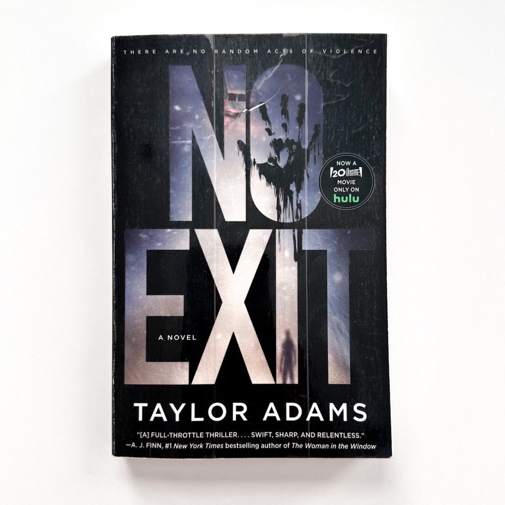 No Exit by Taylor Adams - Thriller Novel